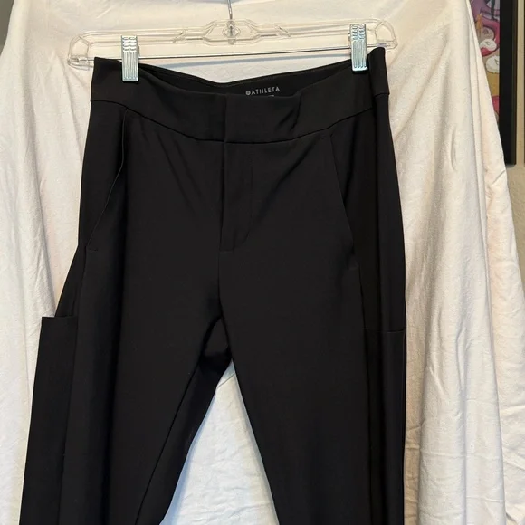 ✨ Athleta Stellar Trouser – Size 4 (Black) ✨ - Picture 9 of 10